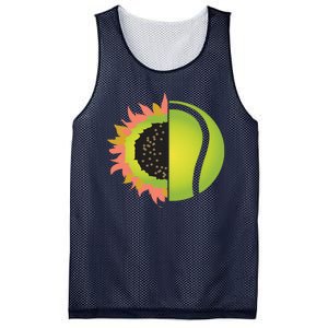 Tennis Flower Mesh Reversible Basketball Jersey Tank