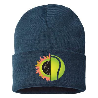 Tennis Flower Sustainable Knit Beanie