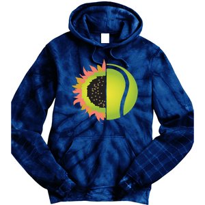 Tennis Flower Tie Dye Hoodie