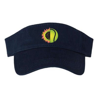 Tennis Flower Valucap Bio-Washed Visor