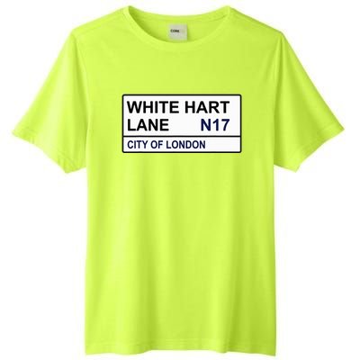 Tottenham Football Team White Hart Lane Street Sign Tall Fusion ChromaSoft Performance T-Shirt