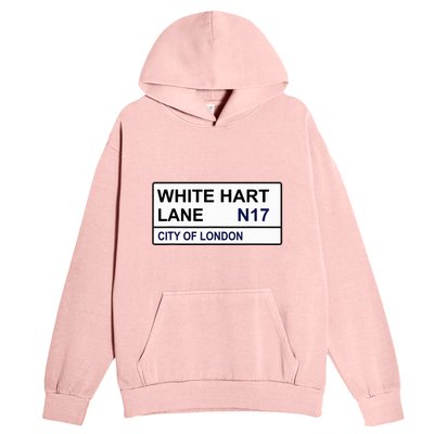 Tottenham Football Team White Hart Lane Street Sign Urban Pullover Hoodie