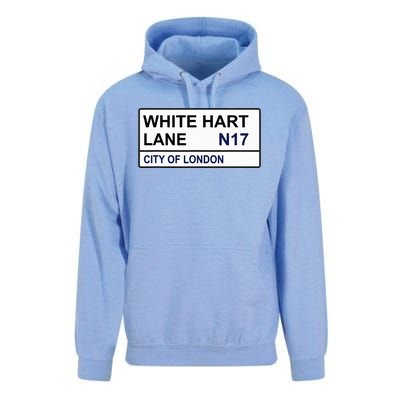 Tottenham Football Team White Hart Lane Street Sign Unisex Surf Hoodie