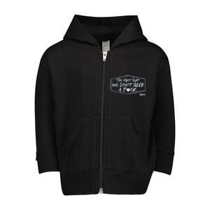 The Fact That We DonT Give A Fuck Toddler Zip Fleece Hoodie