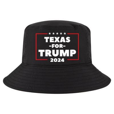 Texas For Trump 2024 Cool Comfort Performance Bucket Hat