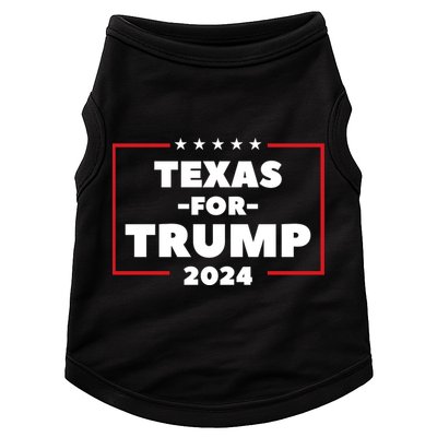 Texas For Trump 2024 Doggie Tank
