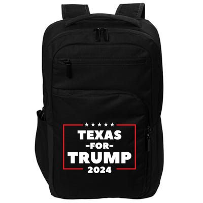 Texas For Trump 2024 Impact Tech Backpack