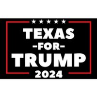 Texas For Trump 2024 Bumper Sticker