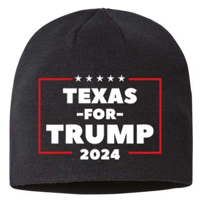 Texas For Trump 2024 Sustainable Beanie