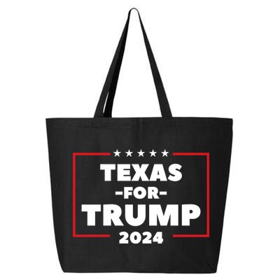 Texas For Trump 2024 25L Jumbo Tote