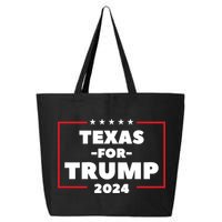 Texas For Trump 2024 25L Jumbo Tote