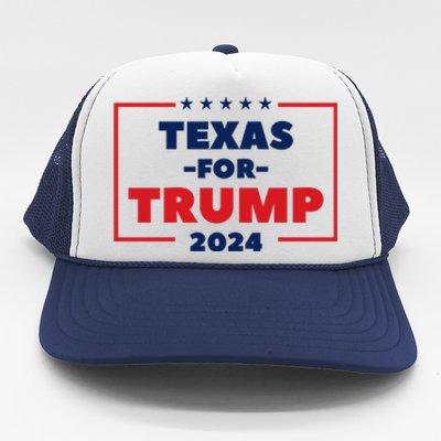 Texas For Trump 2024 Trucker Hat