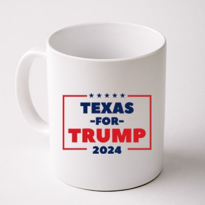 Texas For Trump 2024 Coffee Mug