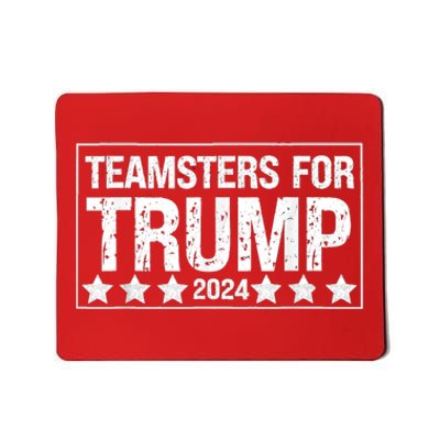 Teamsters For Trump 2024 Mousepad