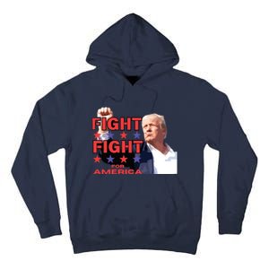 Trump Fight Trump Shooting Fight Trump Attempted Assassination Tall Hoodie