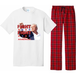 Trump Fight Trump Shooting Fight Trump Attempted Assassination Pajama Set