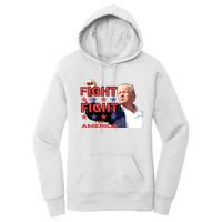 Trump Fight Trump Shooting Fight Trump Attempted Assassination Women's Pullover Hoodie