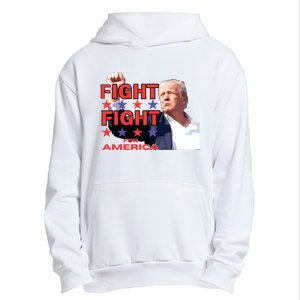 Trump Fight Trump Shooting Fight Trump Attempted Assassination Urban Pullover Hoodie