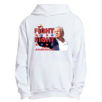 Trump Fight Trump Shooting Fight Trump Attempted Assassination Urban Pullover Hoodie