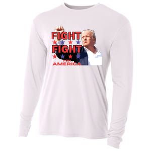 Trump Fight Trump Shooting Fight Trump Attempted Assassination Cooling Performance Long Sleeve Crew