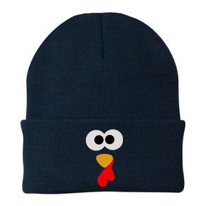 Turkey Face Thanksgiving Matching Family Costume Autumn Knit Cap Winter Beanie