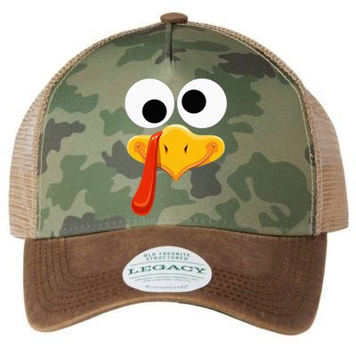 Turkey Face Thanksgiving Costume Family Outfits Matching Fun Legacy Tie Dye Trucker Hat