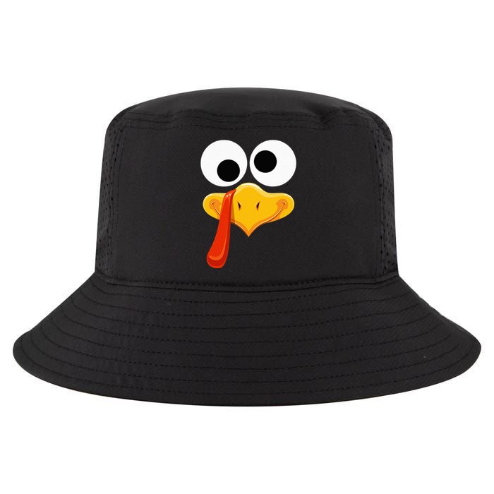 Turkey Face Thanksgiving Costume Family Outfits Matching Fun Cool Comfort Performance Bucket Hat