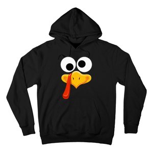 Turkey Face Thanksgiving Costume Family Outfits Matching Fun Hoodie