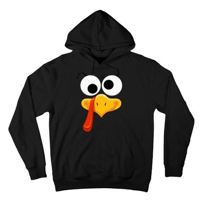 Turkey Face Thanksgiving Costume Family Outfits Matching Fun Hoodie