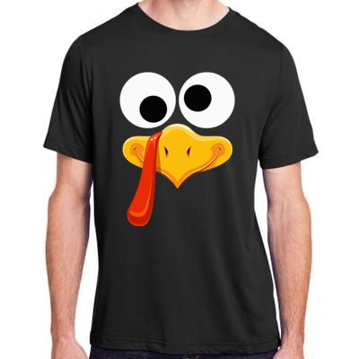 Turkey Face Thanksgiving Costume Family Outfits Matching Fun Adult ChromaSoft Performance T-Shirt