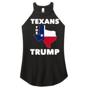 Texans For Trump President 2024 Texas Women's Perfect Tri Rocker Tank