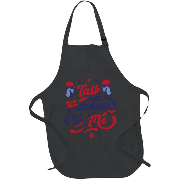 Talk Freedom To Me Apron