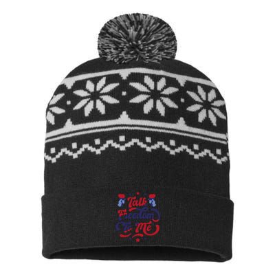 Talk Freedom To Me USA-Made Snowflake Beanie