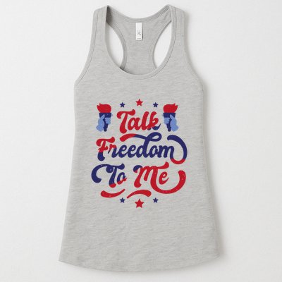Talk Freedom To Me Womens Tank Top