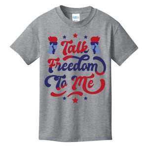 Talk Freedom To Me Kids T-Shirt