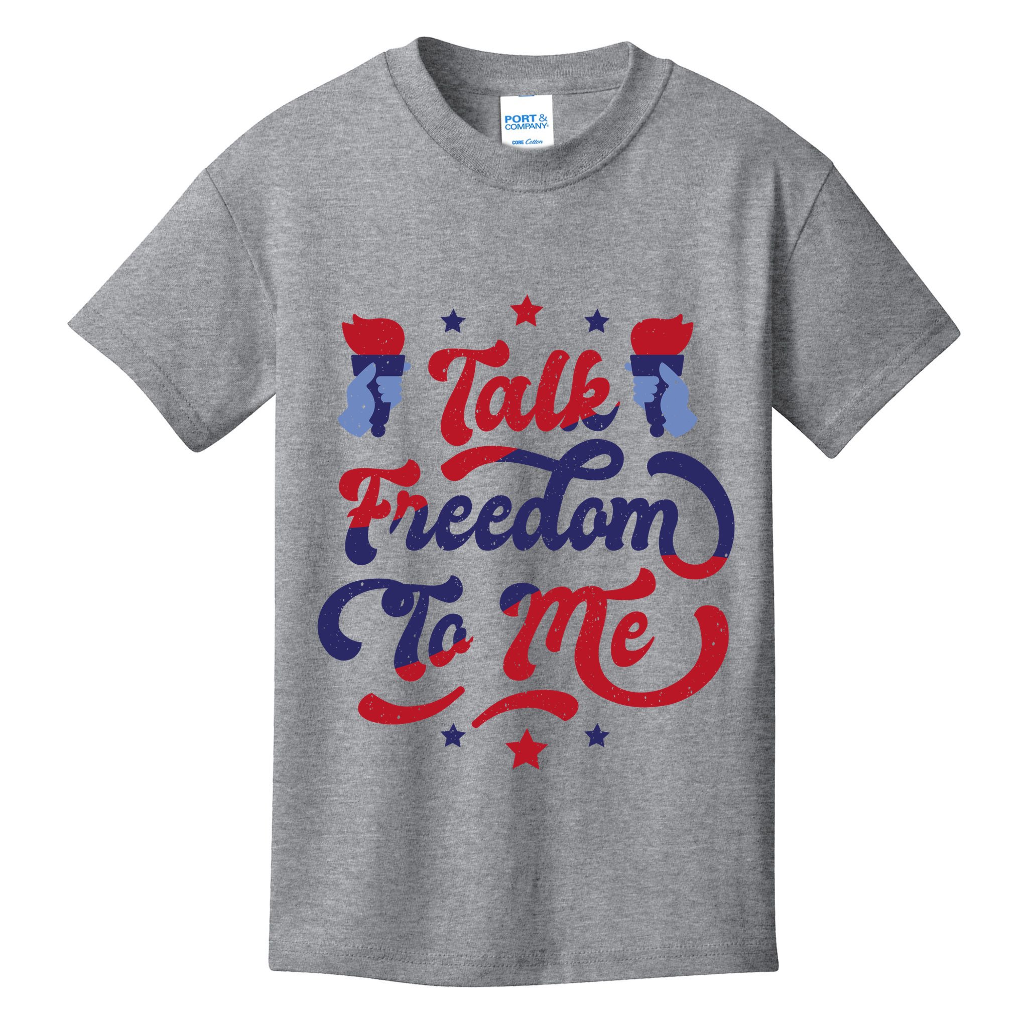 Talk Freedom To Me Kids T-Shirt