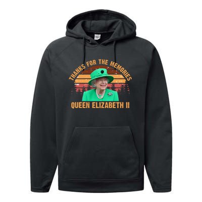 Thanks For The Memories Queen Elizabeth II Performance Fleece Hoodie