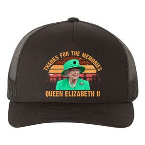 Thanks For The Memories Queen Elizabeth II Yupoong Adult 5-Panel Trucker Hat