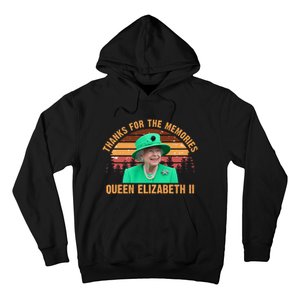 Thanks For The Memories Queen Elizabeth II Hoodie