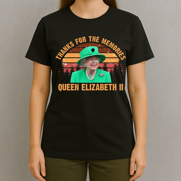 Thanks For The Memories Queen Elizabeth II T-Shirt