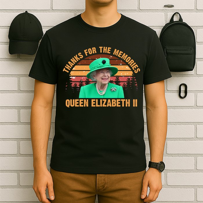 Thanks For The Memories Queen Elizabeth II T-Shirt
