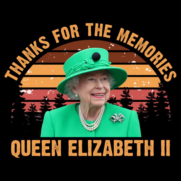 Thanks For The Memories Queen Elizabeth II T-Shirt