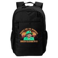 Thanks For The Memories Queen Elizabeth II Backpack