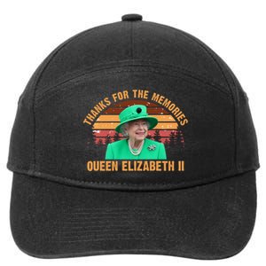 Thanks For The Memories Queen Elizabeth II 7-Panel Snapback Hat