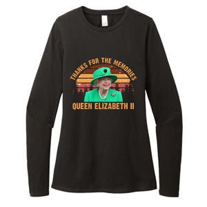 Thanks For The Memories Queen Elizabeth II Womens CVC Long Sleeve Shirt