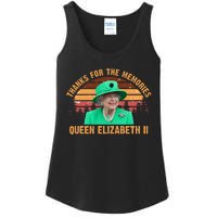 Thanks For The Memories Queen Elizabeth II Ladies Essential Tank