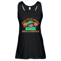 Thanks For The Memories Queen Elizabeth II Ladies Essential Flowy Tank