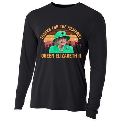 Thanks For The Memories Queen Elizabeth II Cooling Performance Long Sleeve Crew