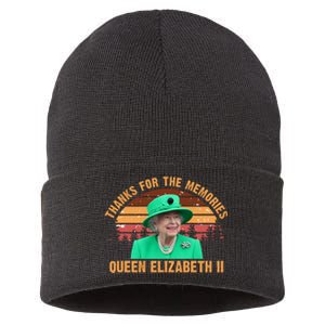 Thanks For The Memories Queen Elizabeth II Sustainable Knit Beanie