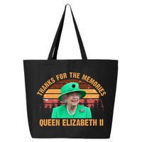 Thanks For The Memories Queen Elizabeth II 25L Jumbo Tote